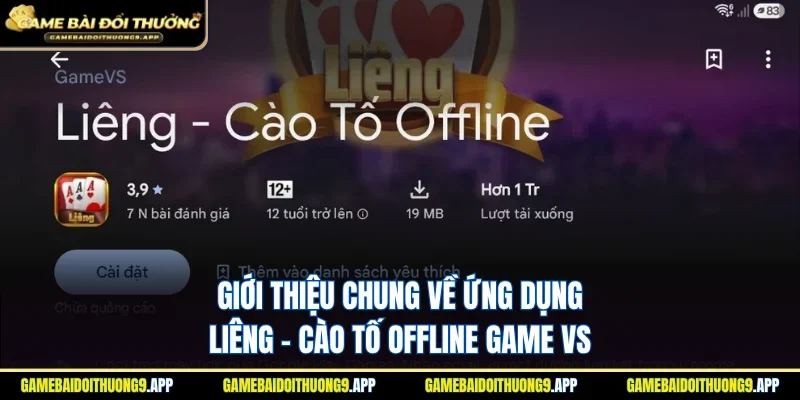 Giới thiệu sơ lược ứng dụng Liêng - Cào Tố Offline Game VS